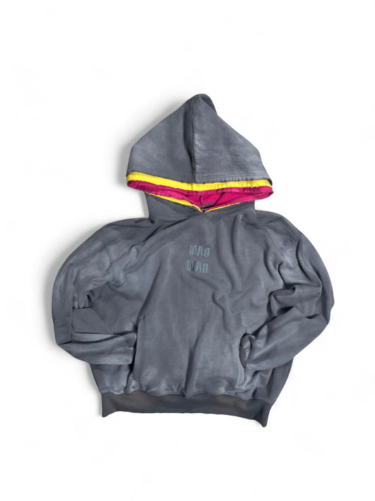Triple hooded hoodie