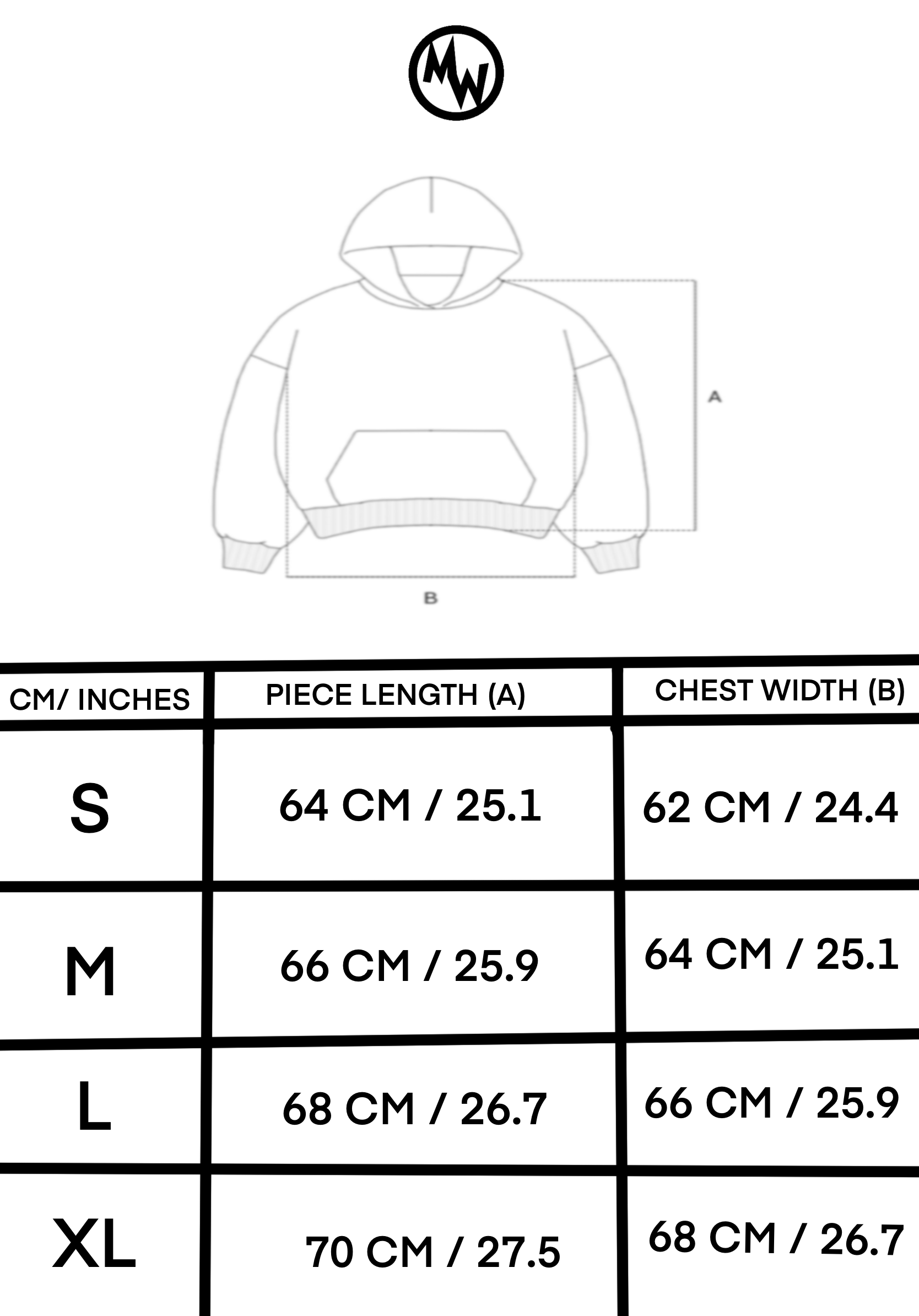 Triple hooded hoodie